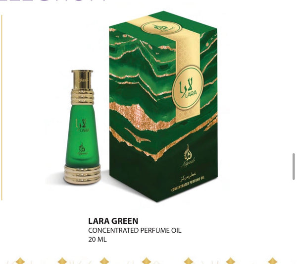 Lara (Green) by Atyaab (attar oil) at Hayat's Fashion Houston