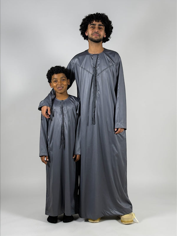 Father Son Emirati Thoub