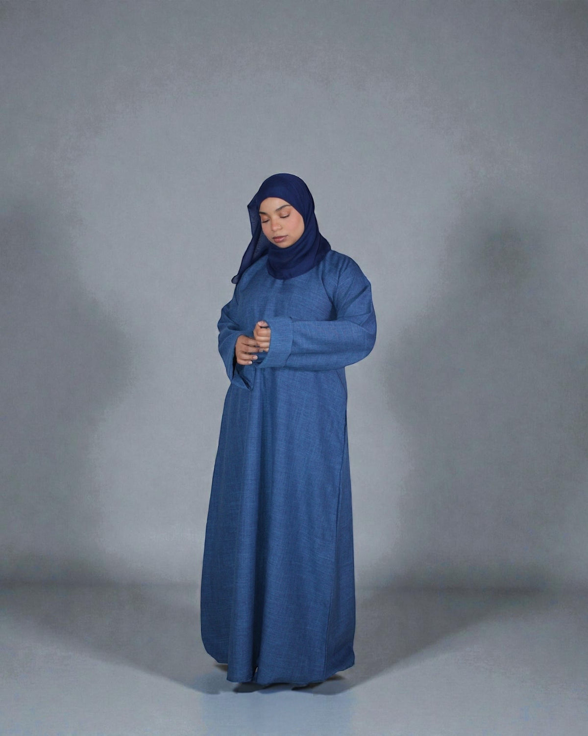 Linen Abaya with Pockets