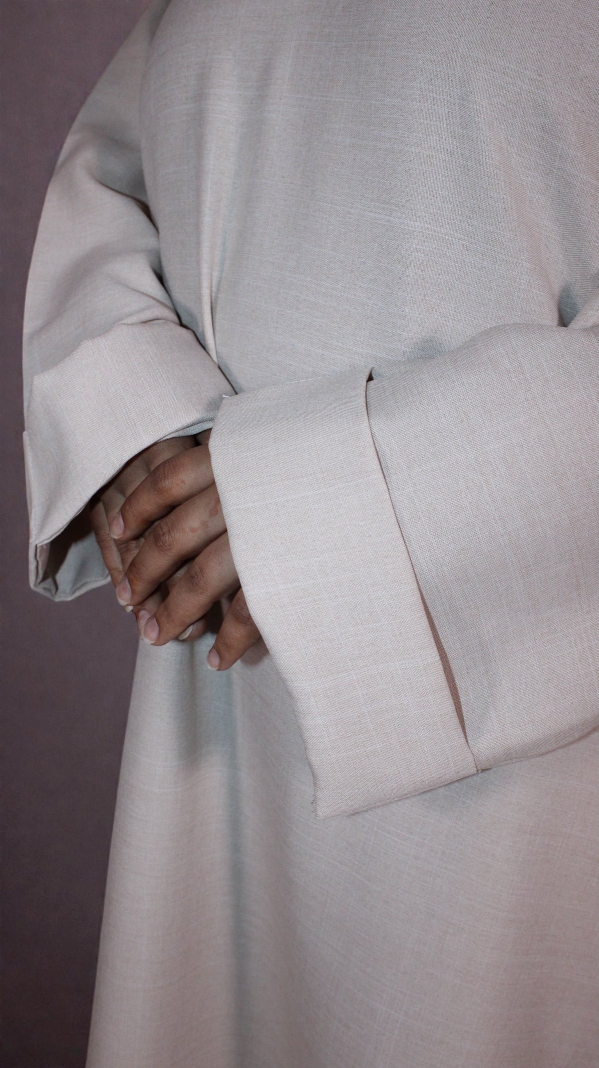 Linen Abaya with Pockets