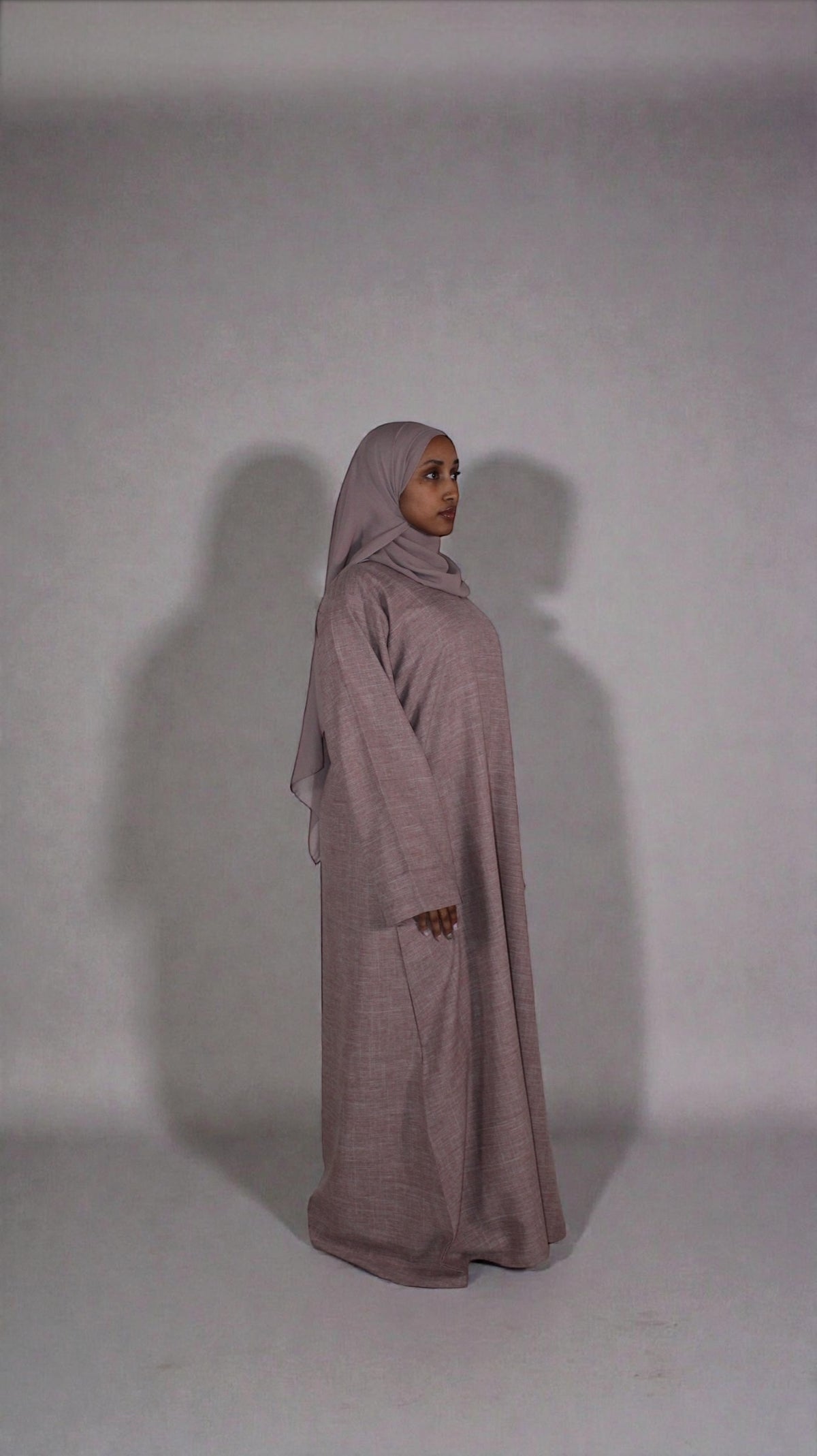 Linen Abaya with Pockets