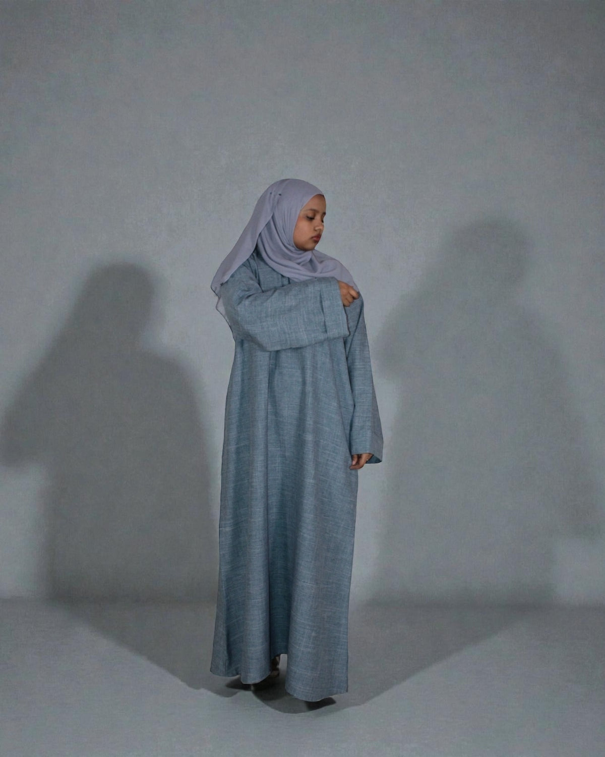 Linen Abaya with Pockets