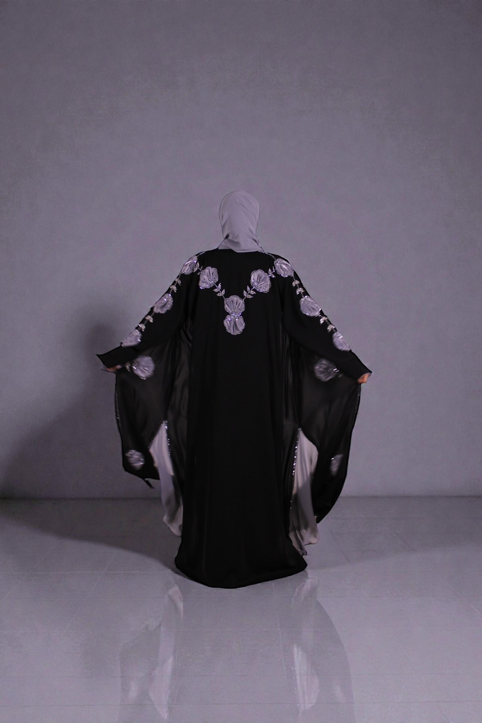 Bloom Korean Nida Abaya