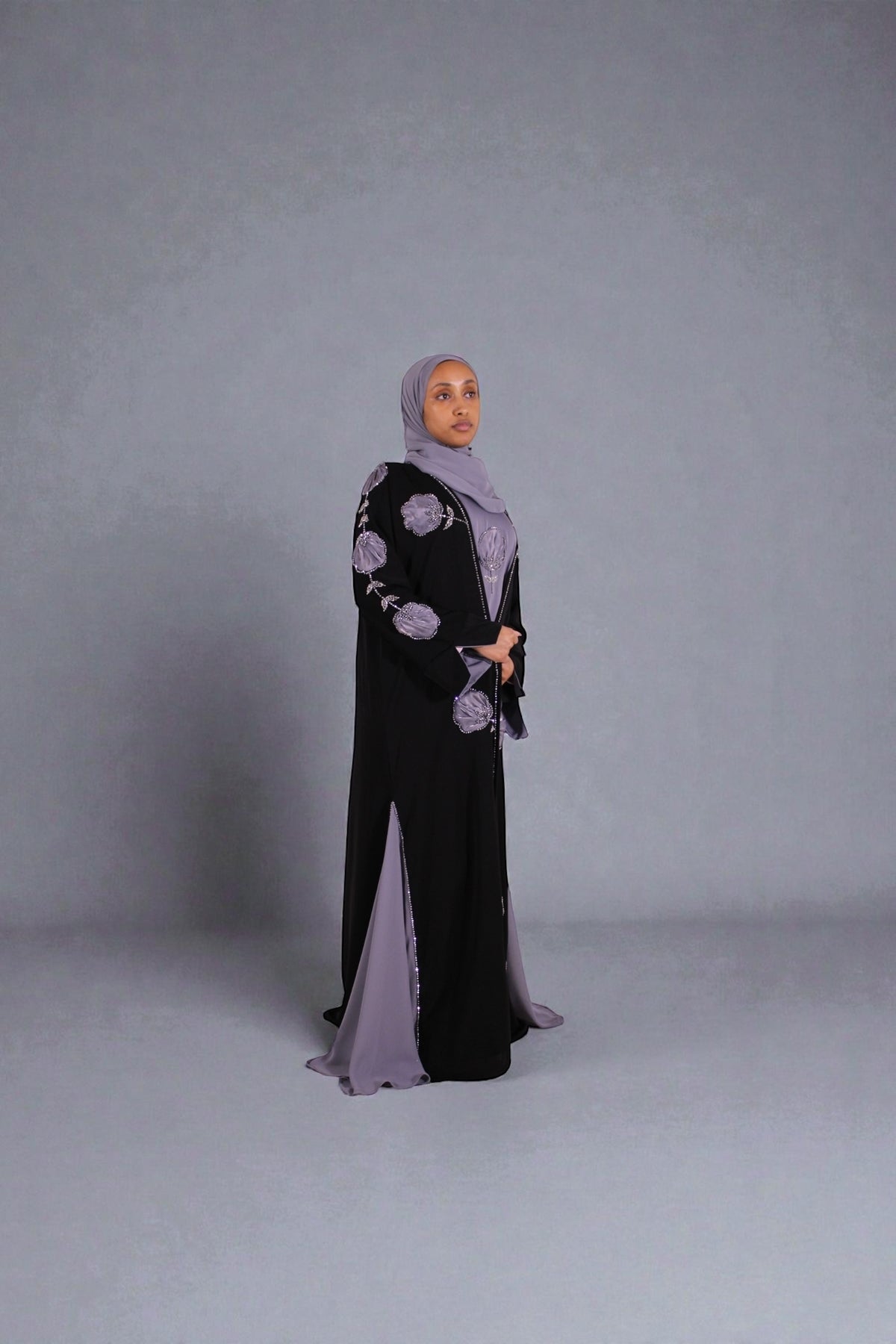 Bloom Korean Nida Abaya
