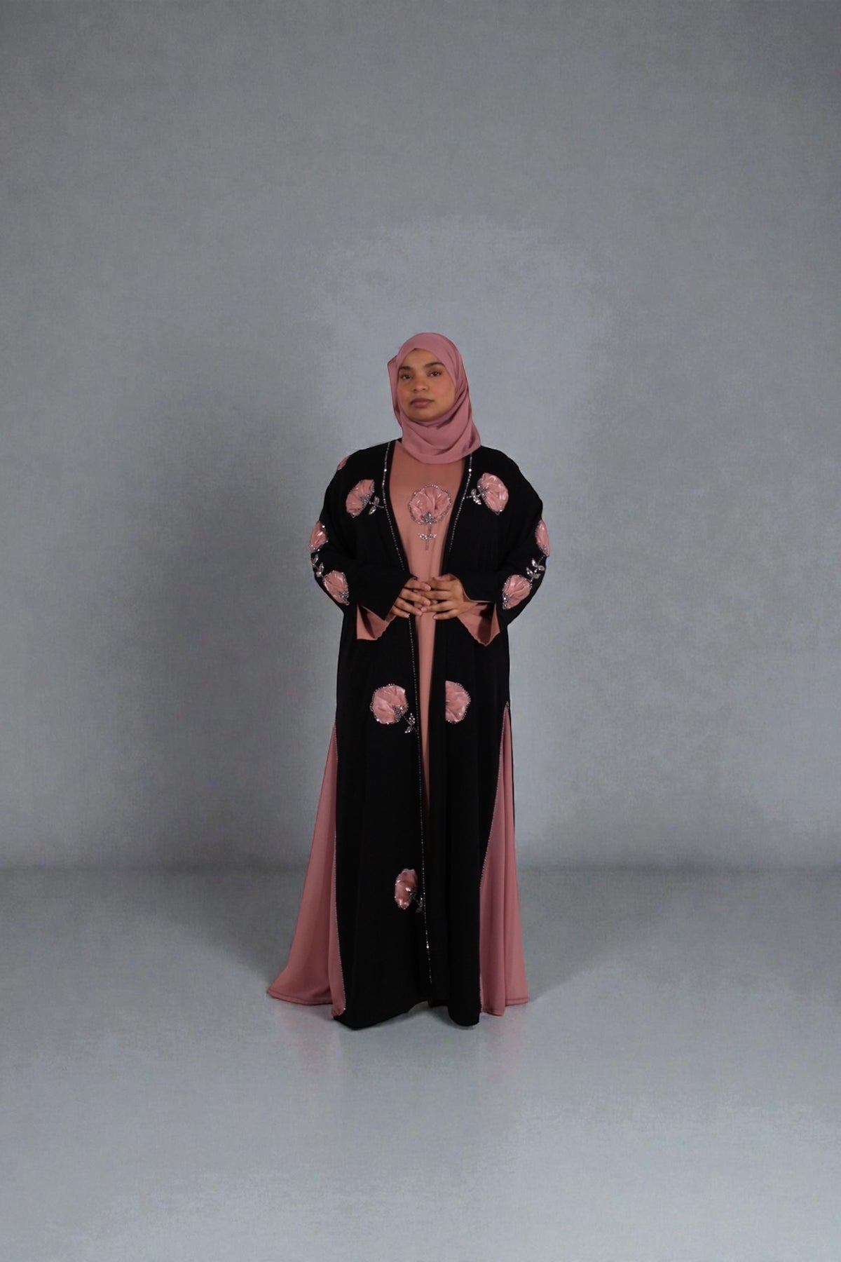 Bloom Korean Nida Abaya