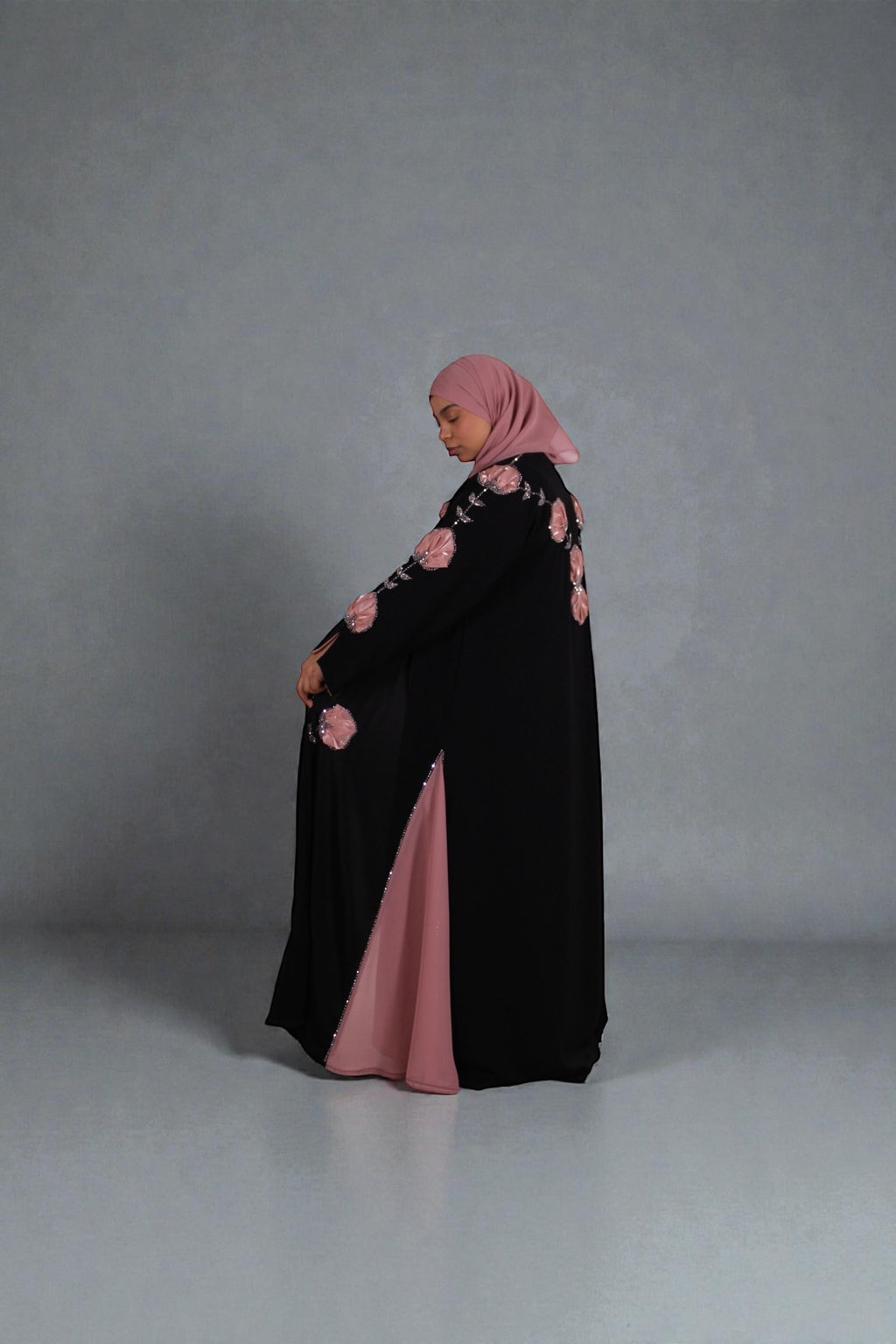 Bloom Korean Nida Abaya