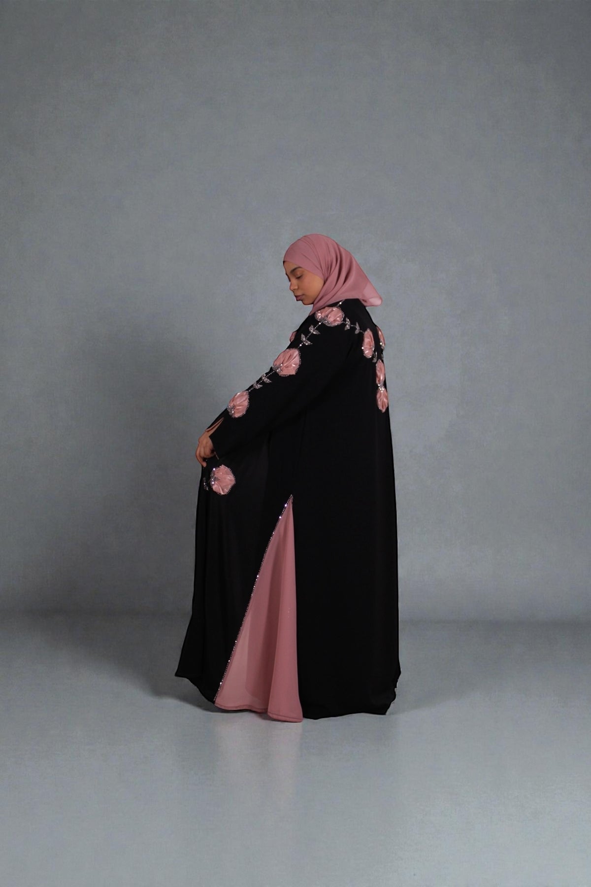 Bloom Korean Nida Abaya
