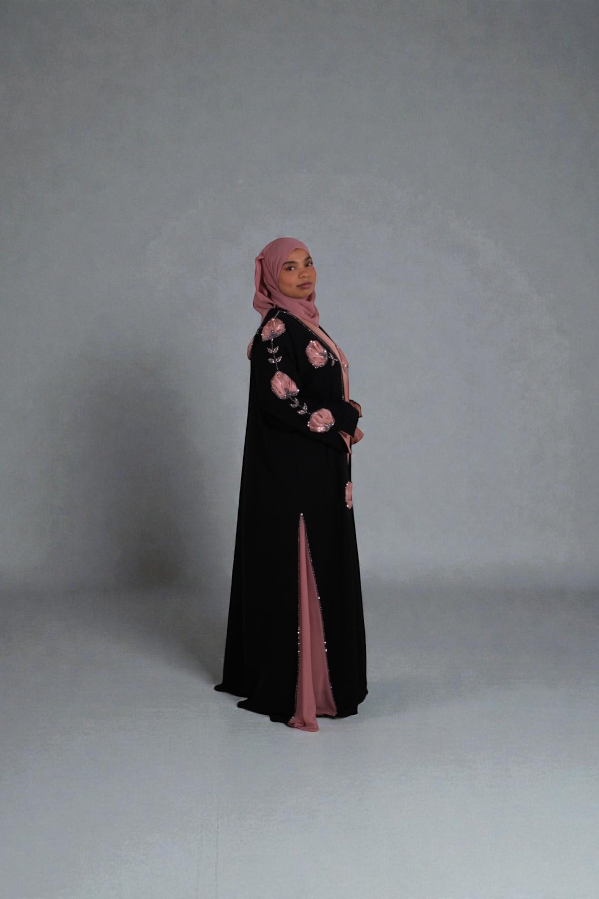 Bloom Korean Nida Abaya