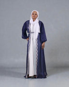 Mother Daughter 3-Piece Organza Abaya