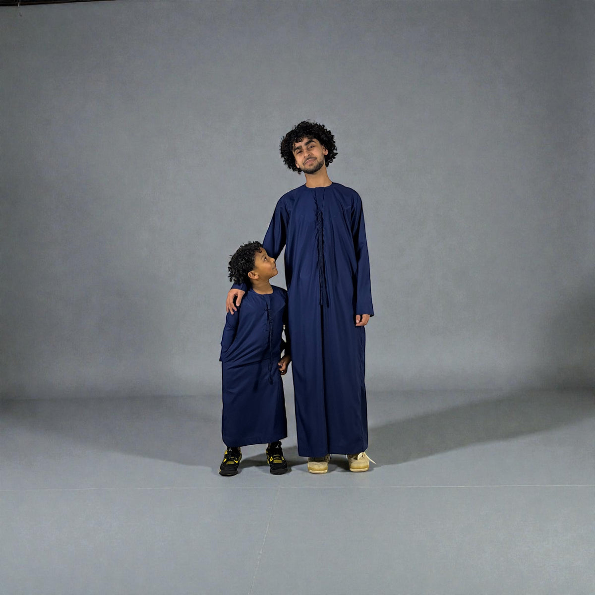 Father Son Cotton Emirati thoub