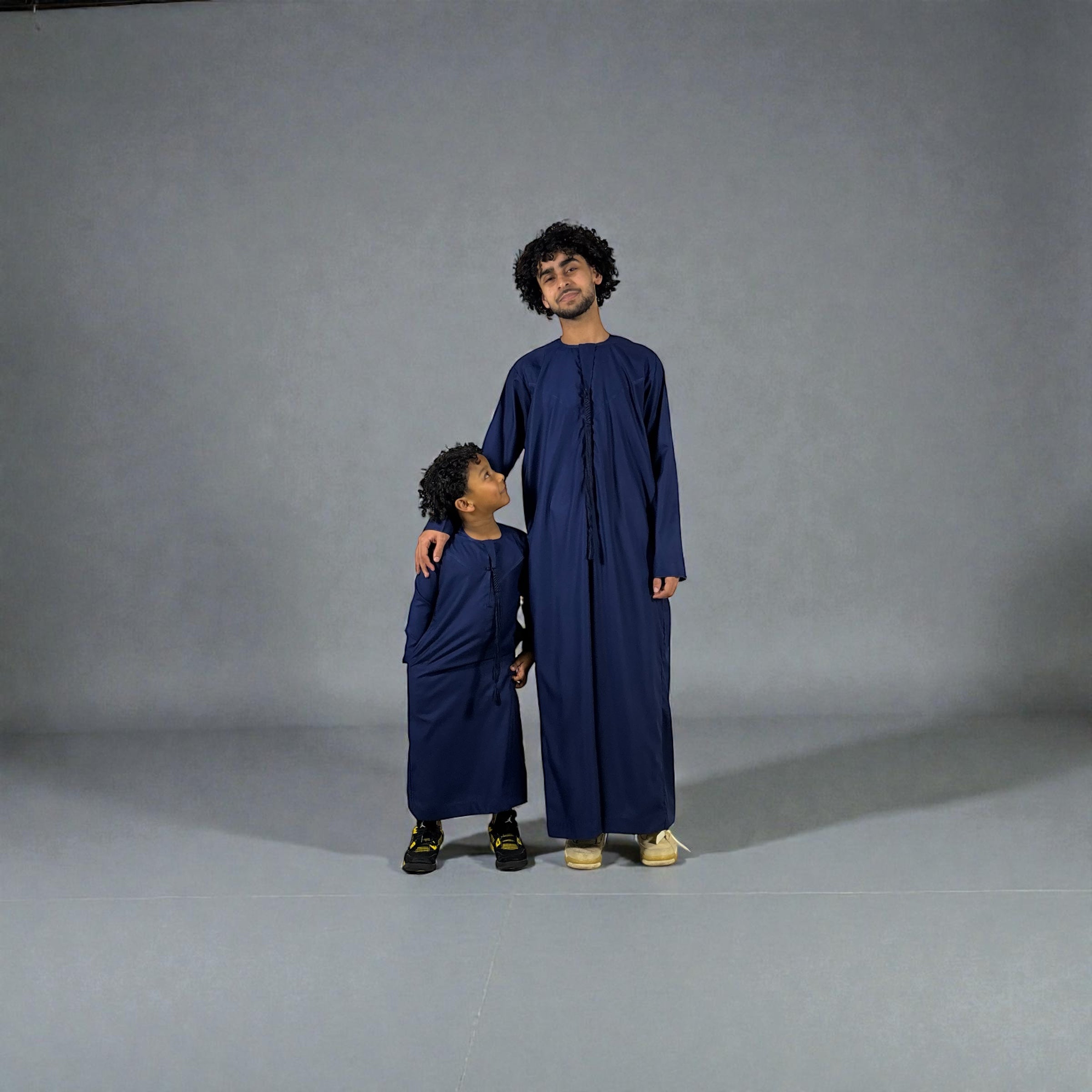 Father Son Cotton Emirati thoub