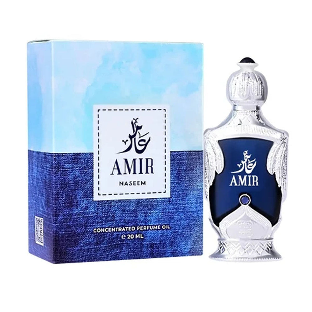 Amir concentrated perfume oil by Naseem, 20 ml, with box