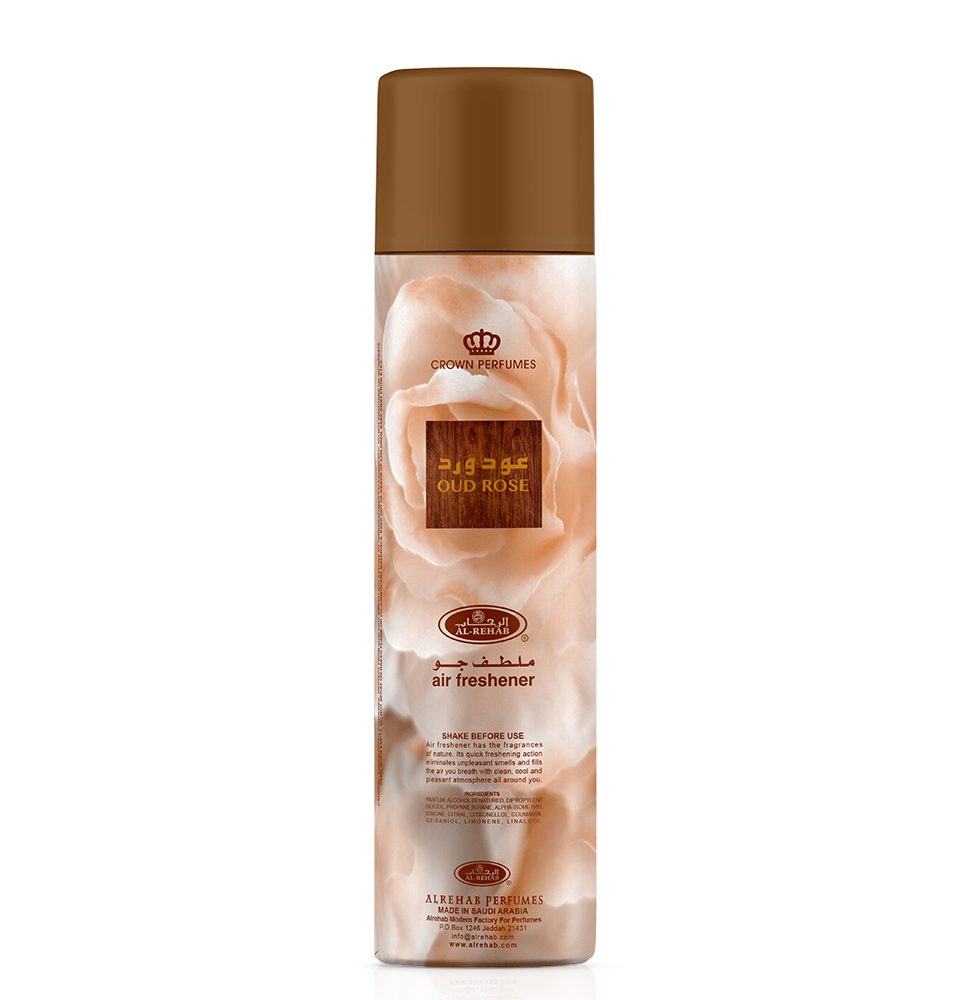 Oud Rose by Al Rehab (air freshener) at Hayat's Fashion Houston